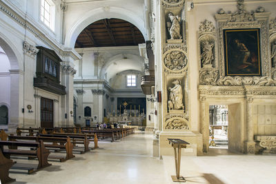 Interior of historic building