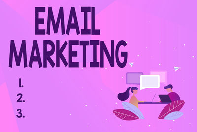 Close-up of text on glass against blue background