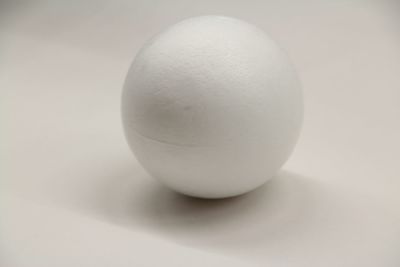 Close-up of white object over white background