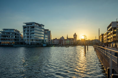 View of city at waterfront