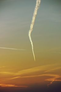 Scenic view of sky at sunset
