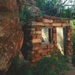 Brick wall with brick wall