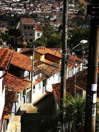 Residential buildings in city