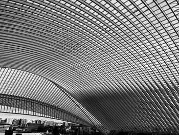 Low angle view of ceiling of shopping mall