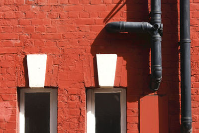 Close-up of brick wall