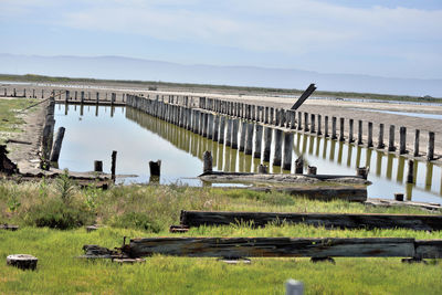 View of built structure against sky