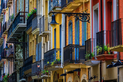 Street amidst buildings in city