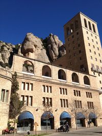 Low angle view of historical building