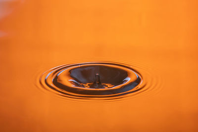 Close-up of rippled water