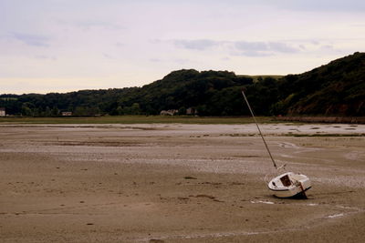 View of beach against sky