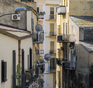 Buildings in city