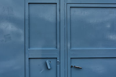 Full frame shot of closed door