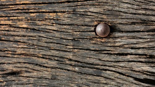 Full frame shot of old wooden door