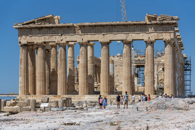 Greece athens ancient discoveries summer travel destination in europe. historical educational 