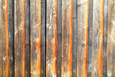 Full frame shot of weathered wood