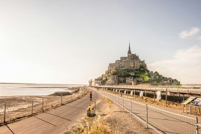 Built structure in water
