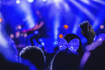 Crowd at concert