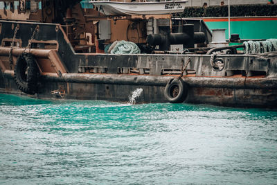 Boat in sea