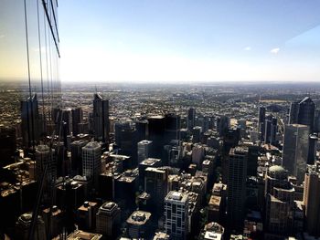 Aerial view of cityscape