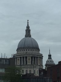 Low angle view of church against sky