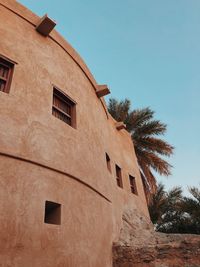 Low angle view of building against sky