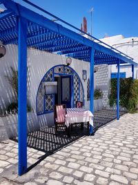 View of restaurant entrance