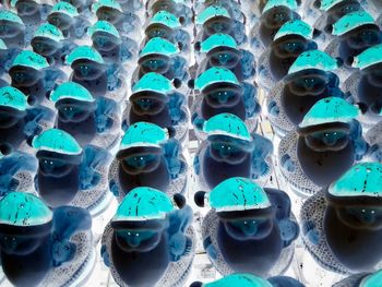 Full frame shot of colorful lanterns