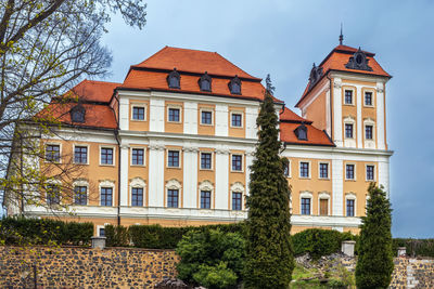 Valec castle on the hill, czech republic