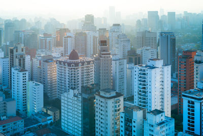 Aerial view of cityscape