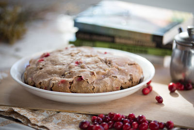 Close-up of sweet food