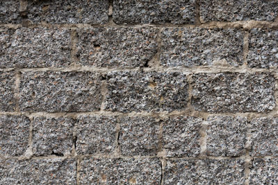 Full frame shot of stone wall