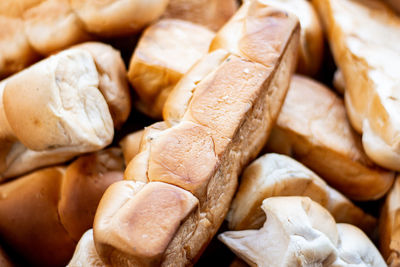 Full frame shot of bread