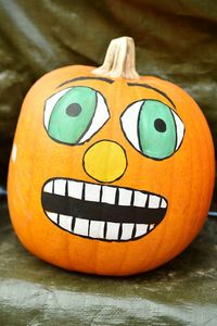 Close-up of pumpkin on table