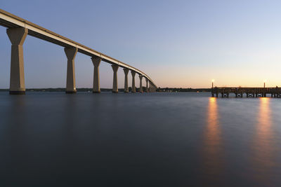 Cantilever bridge over patuxent river