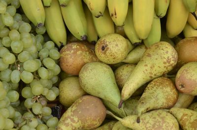 Full frame shot of fruits for sale at market stall