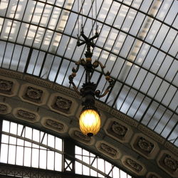 Low angle view of ceiling