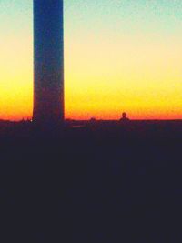 Scenic view of sunset