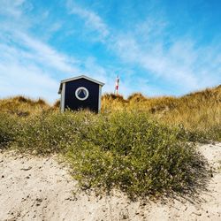 Beach hut at skanör
