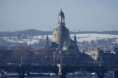 View of church of our lady dresden