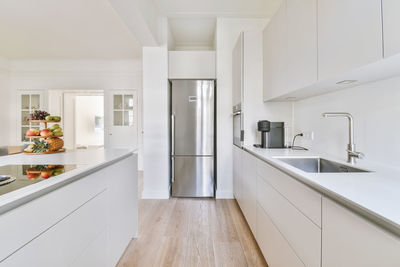 Interior of bathroom