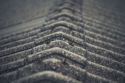 Full frame shot of wet street during rainy season