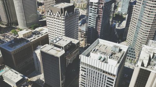 Buildings in city