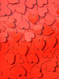 Full frame shot of heart shape