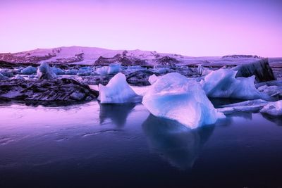 Jokulsarlon glacier lagoon iceland europe