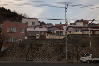 View of city against sky