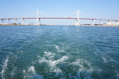 Bridge over sea