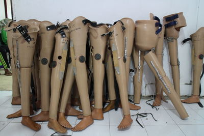 Prosthetic limbs when they wanted to be distributed in bogor regency