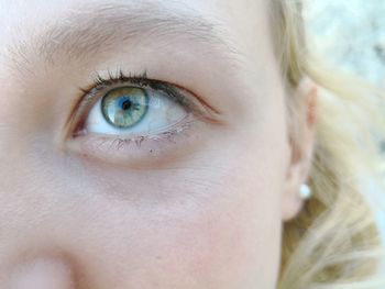 Close-up portrait of woman