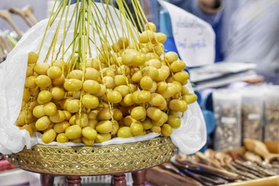 Close-up of fruits for sale