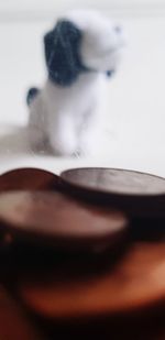 Close-up of black coffee on table